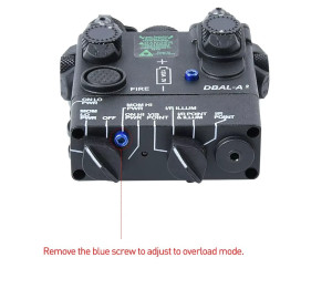 WADSN ТАКТИЧНИЙ БЛОК TEINER AN PEQ-15A DBAL-A2 RED ЛАЗЕР ЗІ СВІТЛОДІОДНИМ ЛІХТАРЕМ BLACK HS2780