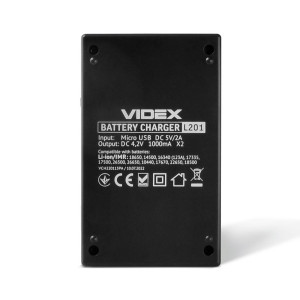 VIDEX ЗАРЯДНОЕ УСТРОЙСТВО VCH-L201