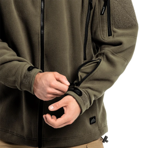 HELIKON-TEX КУРТКА LIBERTY DOUBLE FLEECE OLIVE GREEN/BLACK BL-LIB-HF-16