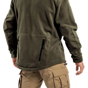 HELIKON-TEX КУРТКА LIBERTY DOUBLE FLEECE OLIVE GREEN/BLACK BL-LIB-HF-16