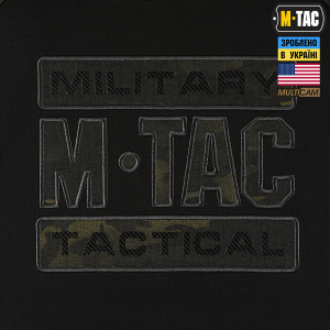 M-TAC КОФТА HOODIE COMBAT BLACK EDITION BLACK MULTICAM