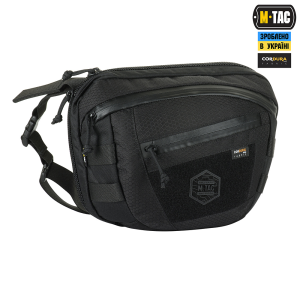 M-TAC СУМКА SPHAERA HEX HARDSLING BAG LARGE С ЛИПУЧКОЙ ELITE BLACK
