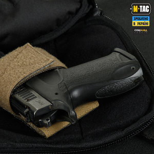 M-TAC СУМКА SPHAERA HEX HARDSLING BAG LARGE С ЛИПУЧКОЙ ELITE BLACK