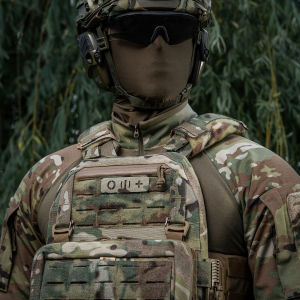 M-TAC НАШИВКА ГРУППА КРОВИ O (I) + СКВОЗНАЯ LASER CUT 25Х80 MULTICAM
