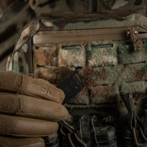 M-TAC НАШИВКА ГРУППА КРОВИ A (II) - СКВОЗНАЯ LASER CUT 25Х80 MULTICAM