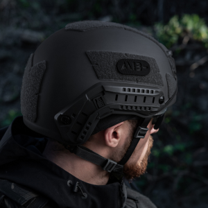 M-TAC НАШИВКА ГРУППА КРОВИ AB- СКВОЗНАЯ LASER CUT BLACK
