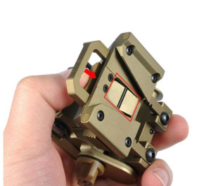 SOTAC КРЕПЛЕНИЕ ДЛЯ ПНВ WILCOX L4 G24 DARK EARTH HS1453