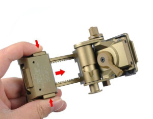 SOTAC КРЕПЛЕНИЕ ДЛЯ ПНВ WILCOX L4 G24 DARK EARTH HS1453