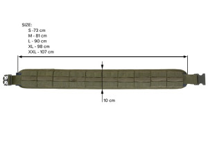 8FIELDS РПС COMBAT BELT CORDURA 500D PREMIUM L MULTICAM HS1794