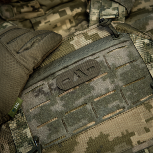 M-TAC НАШИВКА ГРУППА КРОВИ -A- СКВОЗНАЯ LASER CUT RANGER GREEN