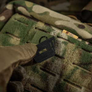 M-TAC НАШИВКА ГРУППА КРОВИ O (I) - СКВОЗНАЯ LASER CUT 25Х80 MULTICAM