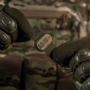 M-TAC MOLLE PATCH ГРУПА КРОВІ AB (IV) - PVC RANGER GREEN