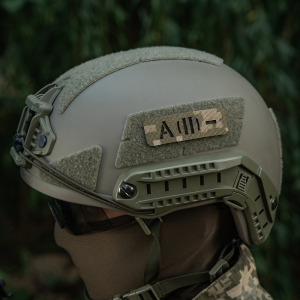 M-TAC НАШИВКА ГРУППА КРОВИ A (II) - СКВОЗНАЯ LASER CUT 25Х80 MM14