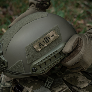 M-TAC НАШИВКА ГРУППА КРОВИ A (II) - СКВОЗНАЯ LASER CUT 25Х80 MM14