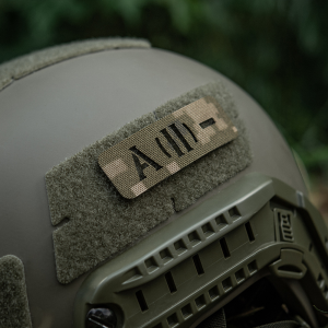 M-TAC НАШИВКА ГРУППА КРОВИ A (II) - СКВОЗНАЯ LASER CUT 25Х80 MM14