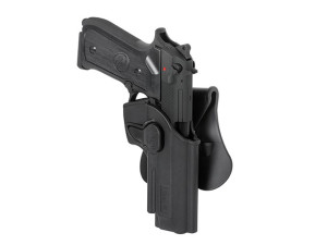 AMOMAX КОБУРА ПЛАСТИКОВАЯ ДЛЯ BERETTA M9/92F BLACK HS1629