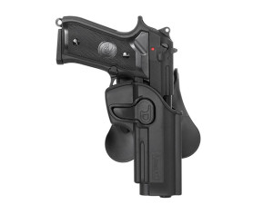 AMOMAX КОБУРА ПЛАСТИКОВАЯ ДЛЯ BERETTA M9/92F BLACK HS1629