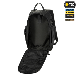 M-TAC РЮКЗАК STURM С ЭРГОНОМИЧНЫМИ ЛЯМКАМИ ELITE MULTICAM BLACK