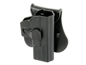 AMOMAX КОБУРА ПЛАСТИКОВАЯ FASTDRAW ДЛЯ GLOCK 19 BLACK HS1035