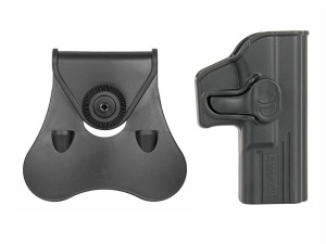AMOMAX КОБУРА ПЛАСТИКОВАЯ FASTDRAW ДЛЯ GLOCK 19 BLACK HS1035