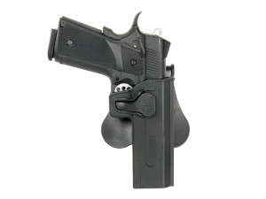 AMOMAX КОБУРА ПЛАСТИКОВАЯ FASTDRAW ДЛЯ HI-CAPA BLACK HS2863