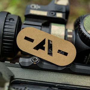 M-TAC НАШИВКА ГРУППА КРОВИ -A- СКВОЗНАЯ LASER CUT COYOTE