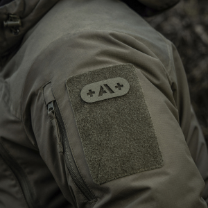 M-TAC НАШИВКА ГРУПА КРОВІ +A+ НАСКРІЗНА LASER CUT RANGER GREEN