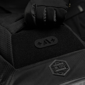 M-TAC НАШИВКА ГРУПА КРОВІ +A+ НАСКРІЗНА LASER CUT BLACK