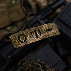 M-TAC НАШИВКА ГРУППА КРОВИ O (I) - СКВОЗНАЯ LASER CUT 25Х80 MM14