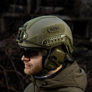M-TAC НАШИВКА ГРУППА КРОВИ AB+ СКВОЗНАЯ LASER CUT RANGER GREEN