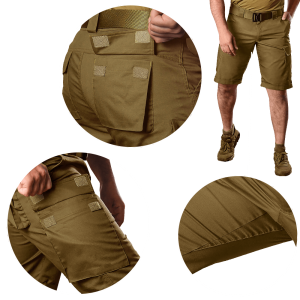 CAMO-TEC ШОРТИ RANGER TWILL COYOTE 8129