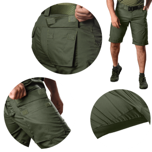 CAMO-TEC ШОРТИ RANGER TWILL OLIVE 8131