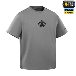 M-TAC ФУТБОЛКА ХАРТІЯ LIGHT GREY