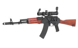 M-ETAL ЛАСТІВЧИН ХВІСТ RAILED SCOPE MOUNT AK BLACK 4031