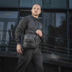 M-TAC СУМКА SATELLITE MAGNET BAG ELITE HEX MULTICAM BLACK/BLACK