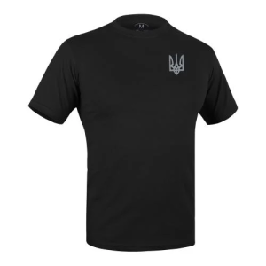 P1G-TAC ФУТБОЛКА З ПРИНТОМ ТРИЗУБ LOGO COMBAT BLACK UA281-29891-BK-TRL