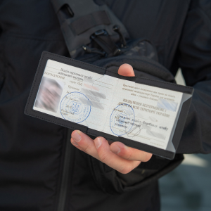 M-TAC ОБКЛАДИНКА УЧАСНИК БОЙОВИХ ДІЙ ELITE BLACK
