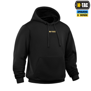 M-TAC КОФТА HOODIE WORN TO THE BONE OVERSIZE HARD BLACK