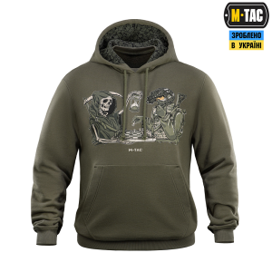 M-TAC КОФТА HOODIE TIME OVERSIZE HARD RANGER GREEN