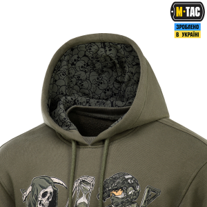M-TAC КОФТА HOODIE TIME OVERSIZE HARD RANGER GREEN