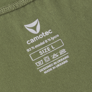 CAMO-TEC MODAL ФУТБОЛКА С ПРИНТОМ TAURUS 2.0 OLIVE 8875