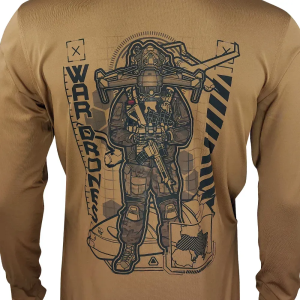 KRAMATAN TACTICAL DESIGN КОФТА БЕЗ КАПЮШОНА WAR DRONES COYOTE