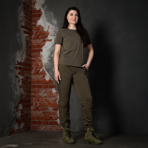 CAMO-TEC ФУТБОЛКА PANI TOTEM LT OLIVE 8651