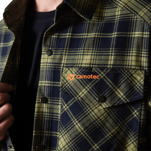 CAMO-TEC РУБАШКА БУРЕВІЙ LOGO ORANGE LIME GREEN NAVY 8605