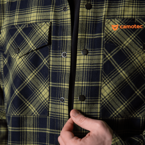 CAMO-TEC РУБАШКА БУРЕВІЙ LOGO ORANGE LIME GREEN NAVY 8605