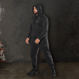 CAMO-TEC СПОРТИВНИЙ КОСТЮМ FITPRO ZIP GRAPHITE 8539