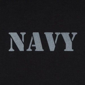 P1G-TAC ФУТБОЛКА З ПРИНТОМ NAVY LOGO COMBAT BLACK UA281-29891-BK-NVL