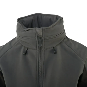 HELIKON-TEX ЖЕНСКАЯ КУРТКА HELIKON GUNFIGHTER SOFTSHELL GREY/BLACK KU-GUW-FM-3501A