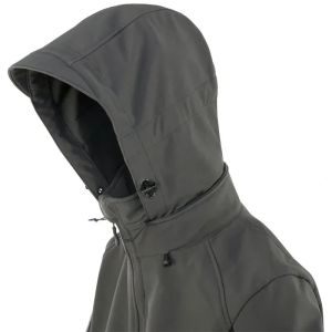 HELIKON-TEX ЖЕНСКАЯ КУРТКА HELIKON GUNFIGHTER SOFTSHELL GREY/BLACK KU-GUW-FM-3501A