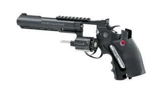 UMAREX СТРАЙКБОЛЬНЫЙ РЕВОЛЬВЕР RUGER SUPERHAWK 6 CO2 BLACK 19000